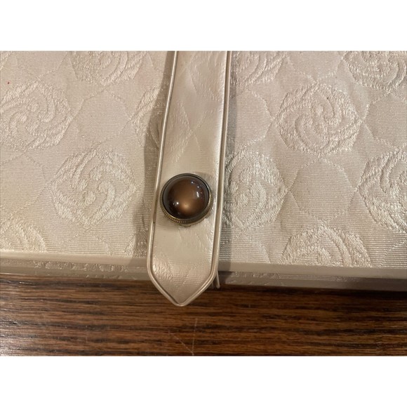Vintage Soft Jewel Case by Mascot Travel Jewelry Storage Wallet Carrying Case - Picture 2 of 12